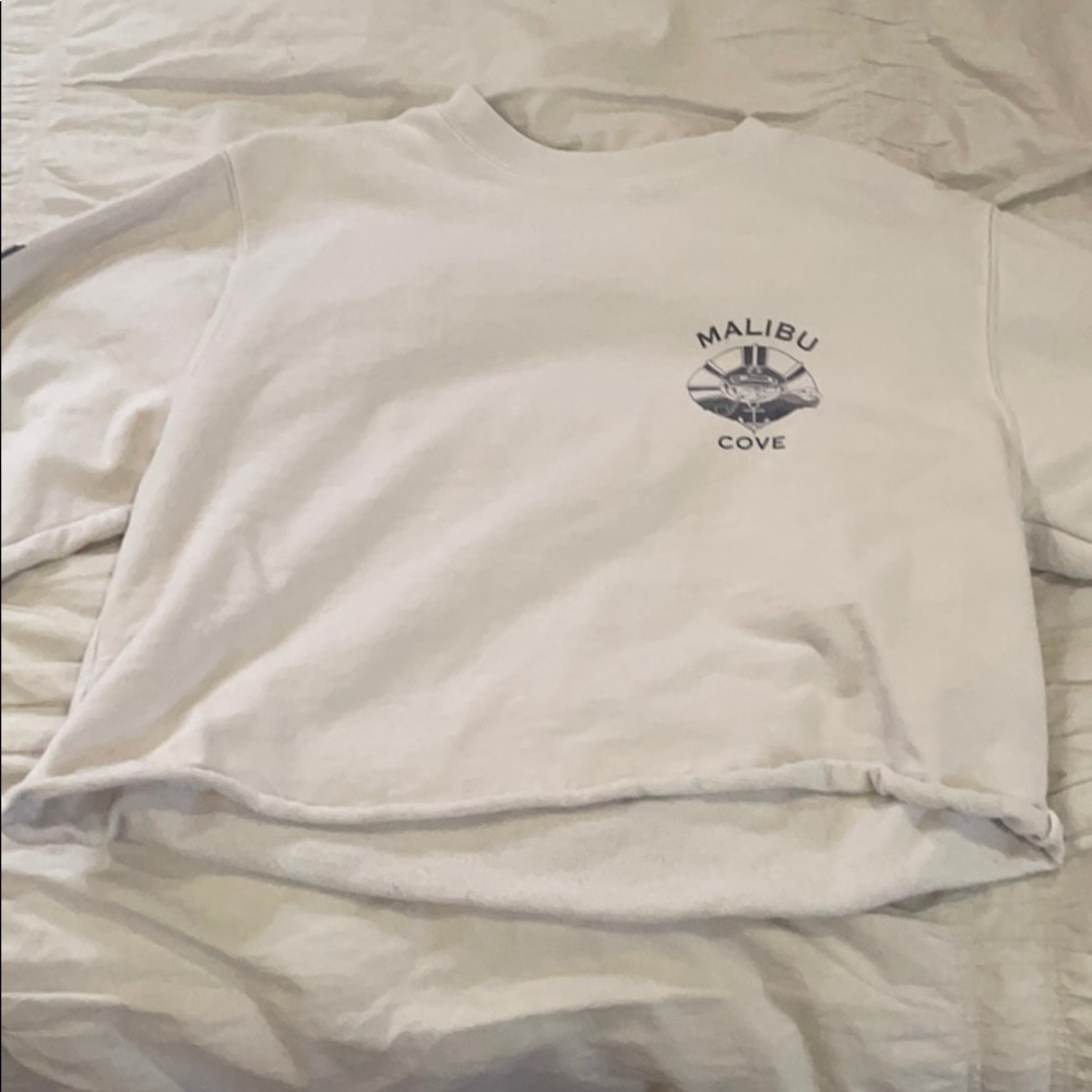 brandy melville crop sweatshirt